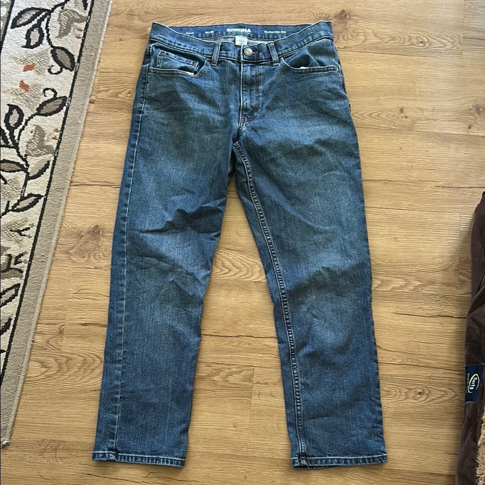Sonoma Straight Jeans Classic Denim Style